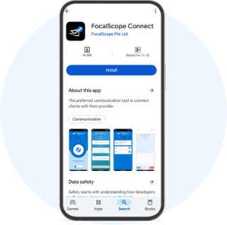 24x7 support - download focalscope connect