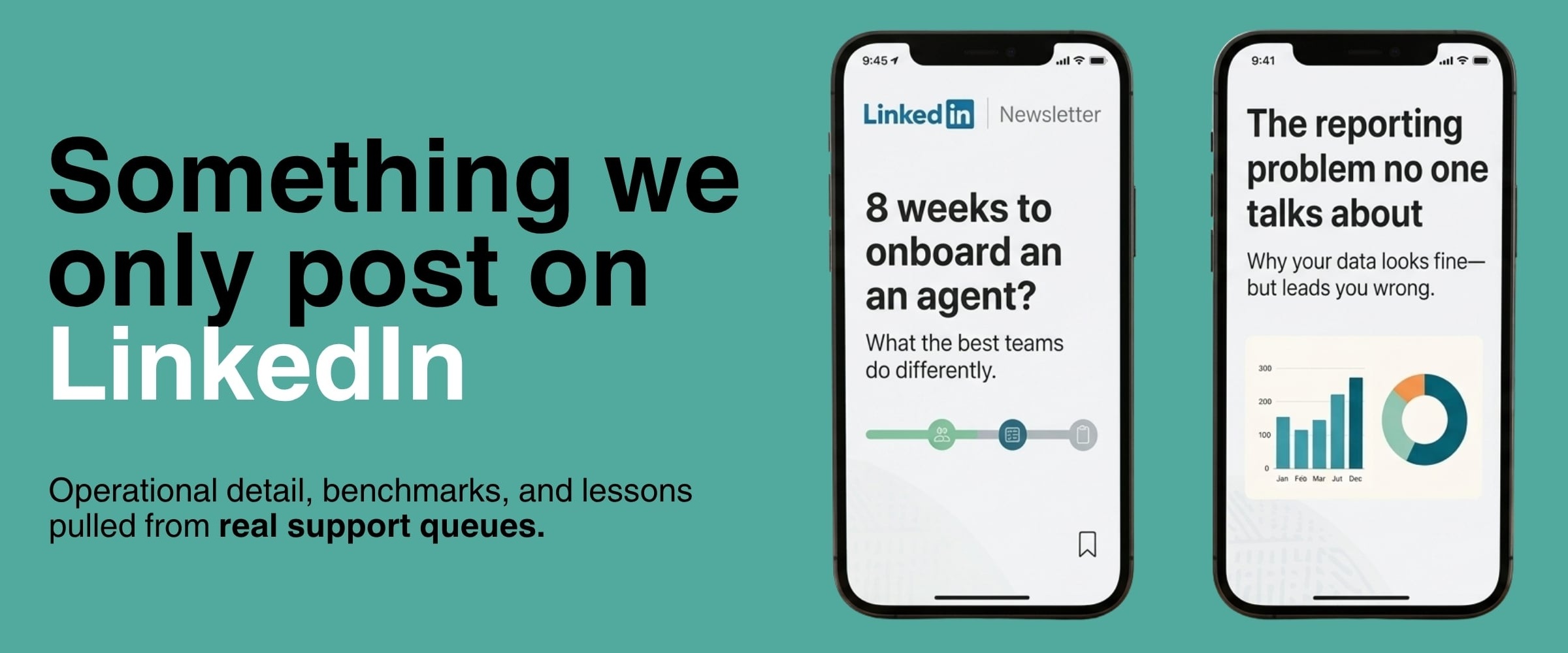 Noget, vi kun deler på LinkedIn