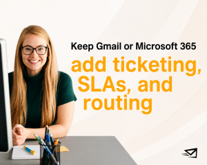 Outlook email ticketing